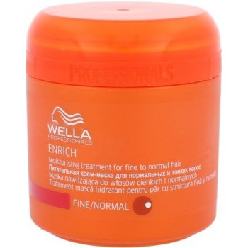 Wella Enrich hydratační maska pro jemné až normální vlasy 150 ml