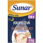 Sunar mléčná kaše Krupicová skořice jablko 210 g – Zboží Dáma