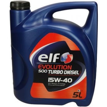 Elf Evolution 500 Turbo Diesel 15W-40 5 l