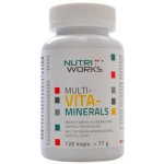 NutriWorks Multivitaminerals 120 kapslí – Zboží Mobilmania