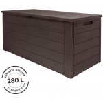 Prosperplast WOODEBOX 280 l hnědý – Sleviste.cz