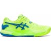 Dámské tenisové boty Asics Gel-Resolution 9 Clay - hazard green/reborn blue