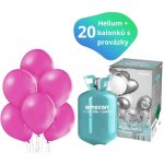 balonky.cz Helium sada balónky růžové