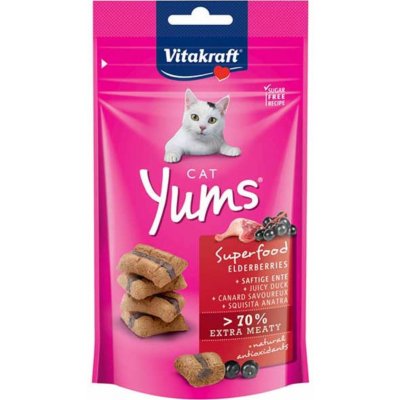 Vitakraft Cat Yums Superfood kachna bezinka 40 g – Zboží Mobilmania