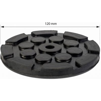 Invento Gumová podložka pro zvedací ramena, 120 x 13 mm. – Hledejceny.cz