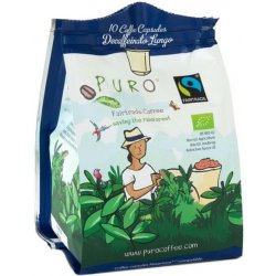 Puro Fair Trade kapsle Bio bez kofeinu lungo 100 arabica 10 ks