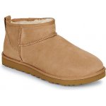UGG kotníkové boty Classic Ultra Mini hnědé – Zboží Dáma