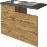 Held Möbel Sorrento 110 x 60 x 86 cm dub světlý matný dub světlý matný – Zbozi.Blesk.cz