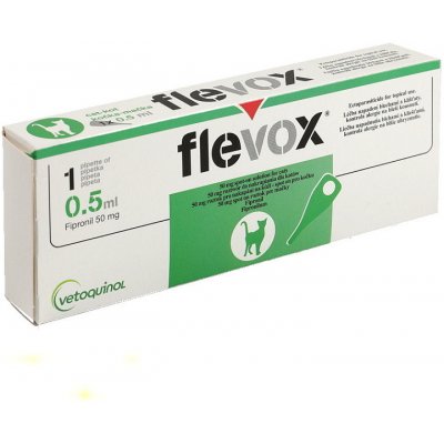 Flevox Spot-on kočka 50 mg 1 x 0,5 ml – Zbozi.Blesk.cz