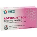 ADEXUSDx hCG Těhotenský test krevní 1 ks