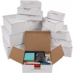 Manutan Kartonová krabice s víkem, 70 x 150 x 100 mm – Zboží Živě