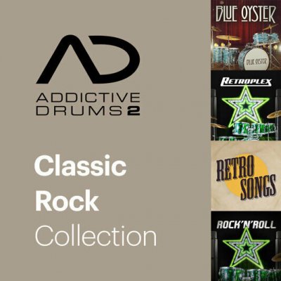 XLN Audio Addictive Drums 2: Classic Rock Collection (Digitální produkt) – Zboží Mobilmania