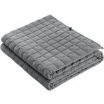 ZRebel átěžová přikrývka antistresová šedá 6,8 kg RBA-6014-6.8 150 x 200 – Zboží Dáma