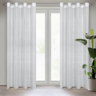 ZÁVĚS CINDY 140X250 CM BÍLÁ – Hledejceny.cz