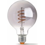 VIDEX Stmívatelná LED žárovka E27 G95 4W = 35W 100lm 1800K Teplá bílá – Hledejceny.cz