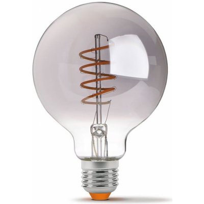 VIDEX Stmívatelná LED žárovka E27 G95 4W = 35W 100lm 1800K Teplá bílá – Hledejceny.cz