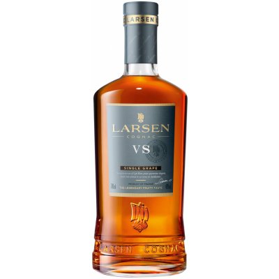 Larsen VS Single Grape Cognac 40% 1 l (holá láhev) – Zboží Dáma