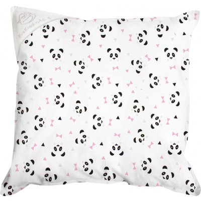 Eva Kiedroňová růžová panda 30 x 30 cm – Zboží Mobilmania