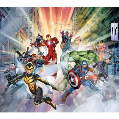 Textilní závěs AVENGERS FCS XL 4393 - 180 x 160 cm – Hledejceny.cz