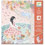 Djeco Vyškrabávací obrázky Lesní víla – Zboží Dáma