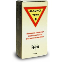 Tejas Alkoholtest P 10 ks