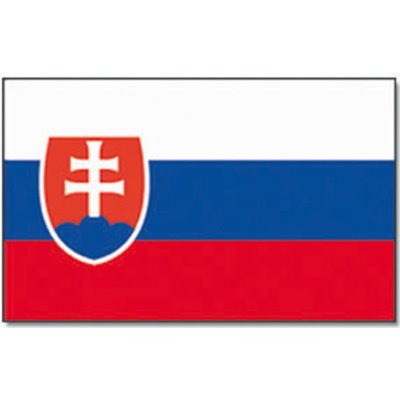 Vlajka na tyčce SLOVENSKO 30x45cm – Zboží Dáma