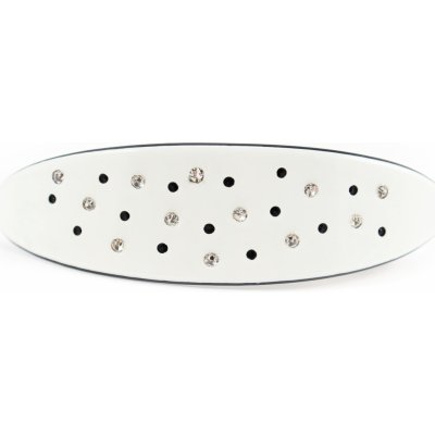 Spona na vlasy s kamínky bílá – Zboží Dáma