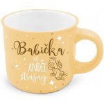 Nekupto Dárkový mini hrneček Babička náš anděl strážný 100 ml – Zboží Mobilmania