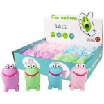 Míček antistresový mačkací antistresový balonek příšerka 4 barvy Světlo – Zboží Mobilmania