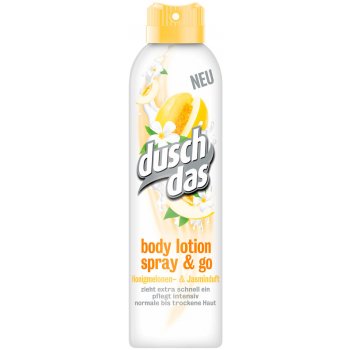 Dusch das Spray & Go tělové mléko vůně melounu a jasmínu 190 ml