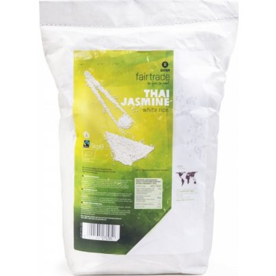 Bílá jasmínová rýže HOM MALI z Thajska, Oxfam, 5 kg – Sleviste.cz