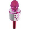 Karaoke Izoxis 22191 Karaoke bluetooth mikrofon tmavě růžová