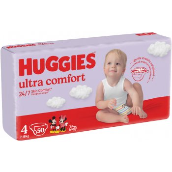 Huggies Ultra Comfort Jumbo 4+ 10-16 kg 50 ks