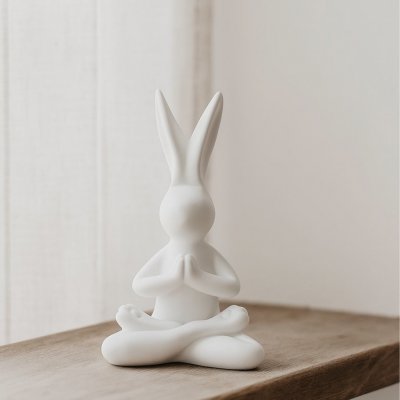 Majas Cottage Zajíček z keramiky Majas Yoga – Hledejceny.cz