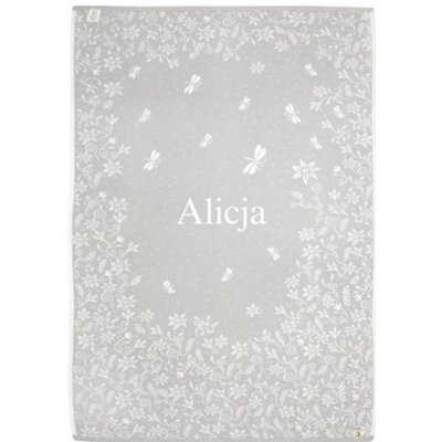 mimmo.cz Deka se jménem vzor Louka šedá – Zbozi.Blesk.cz