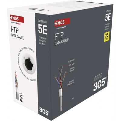Emos S9221 FTP 5E, 305m – Zboží Živě