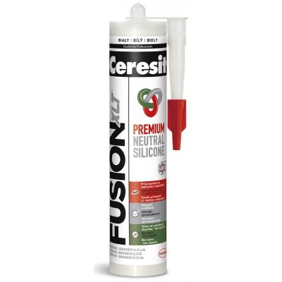 CERESIT FUSION neutrální silikon 280g bílý