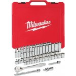Milwaukee 4932464946 Gola sada 3/8" 6 ÷ 19 mm a 1/4 ÷ 5/16" metrická a palcová (56 dílů) – Zboží Mobilmania