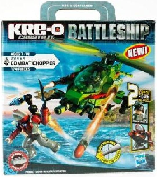 Hasbro KRE-O BATTLESHIP s vrtulníkem