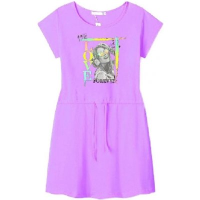 Dívčí letní šaty s obrázkem fialková – Hledejceny.cz