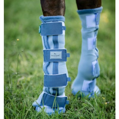 HORSEWARE Horseware Chrániče proti hmyzu pár silver & navy – Sleviste.cz