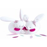 Doudou et Compagnie Sada botiček s chrastítky králíček – Sleviste.cz