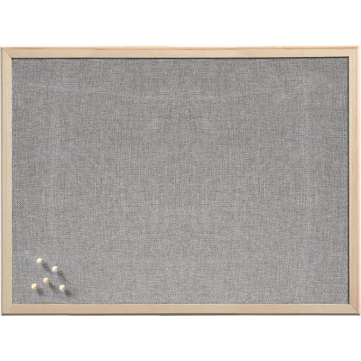 Zeller Nástěnka lněná, dřevěný rám 40 x 60 cm – Zboží Živě