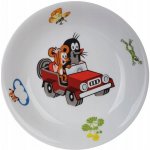 THUN Talíř hluboký Krtek autíčko 20 cm – Zboží Dáma