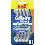Gillette Blue3 Comfort 8 ks – Zboží Dáma Gillette Blue3 Comfort 8 ks – Zboží Dáma