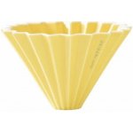 Origami Dripper keramický M žlutý – Sleviste.cz