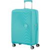 Cestovní kufr American Tourister Soundbox spinner 67 exp Poolside Blue 72 l