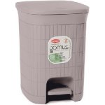 Domus Koš odp. 20 l pedál.šedý, plast – Sleviste.cz