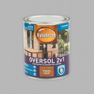 Xyladecor Oversol 2v1 0,75 l Vlašský ořech – Zbozi.Blesk.cz