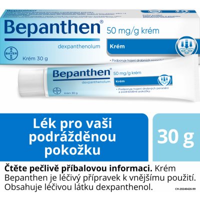 BEPANTHEN DRM 50MG/G CRM 30G – Hledejceny.cz